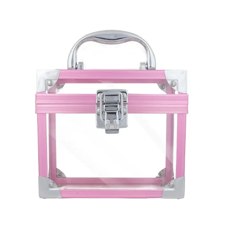 Maleta Acrílica Rosa P - Estrela Beauty Maleta Acrilica Rosa P - Estrela Beauty