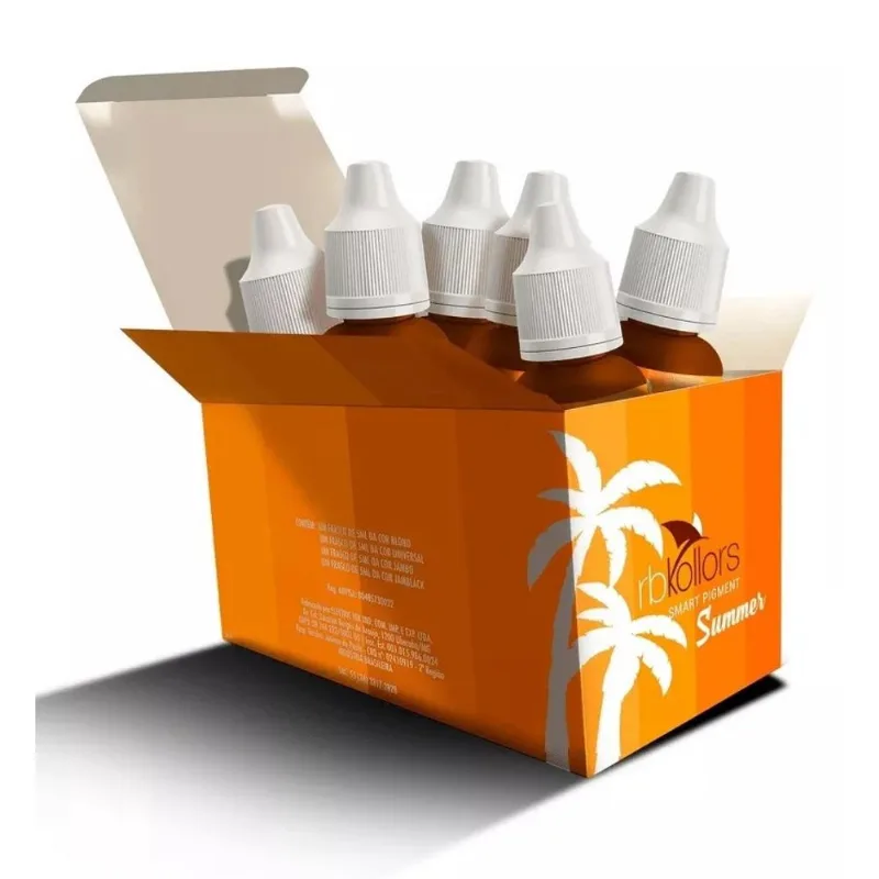 Kit Rb Kollors Summer 6 Pigmentos 5Ml Cada