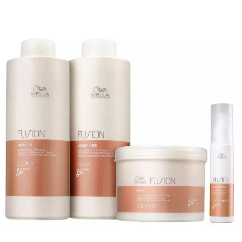 Kit Wella Fusion Profissional 04 Produtos