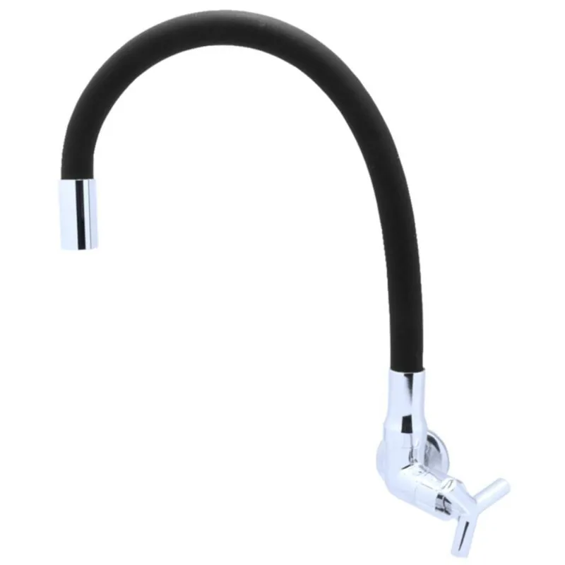 Torneira De Parede Para Cozinha Preta 1-4 De Volta 3068 C55 - 31433 - Bognar - BOGNAR