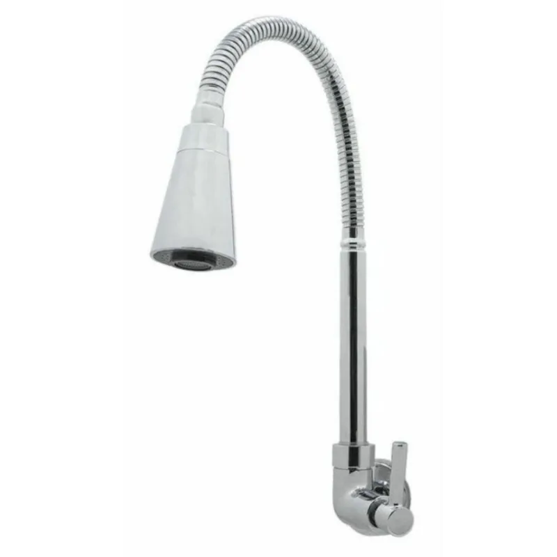 Torneira para Cozinha Parede 1/4V Bica Alta Cromado Conic 3068 C29 - BOGNAR