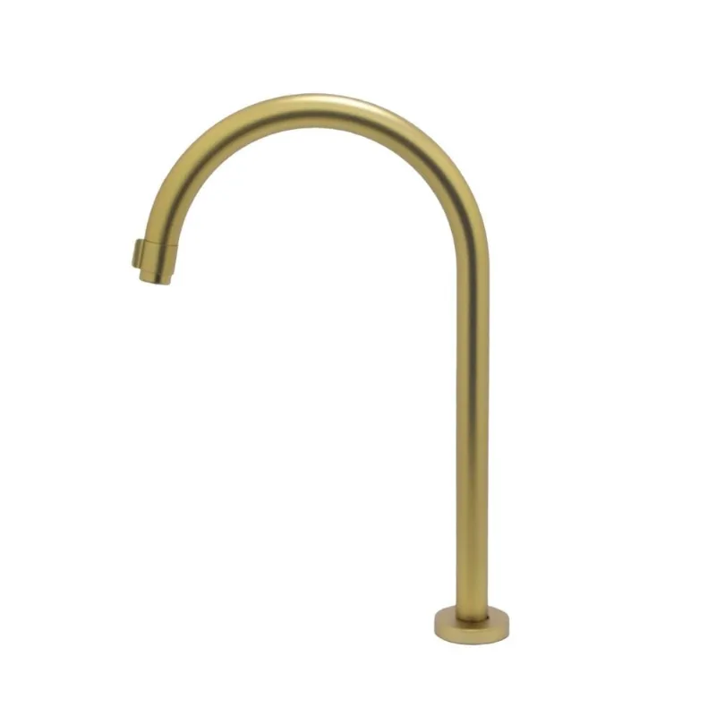 Torneira para Banheiro Mesa 1/4V Bica Alta Gold Slim Tube - BOGNAR