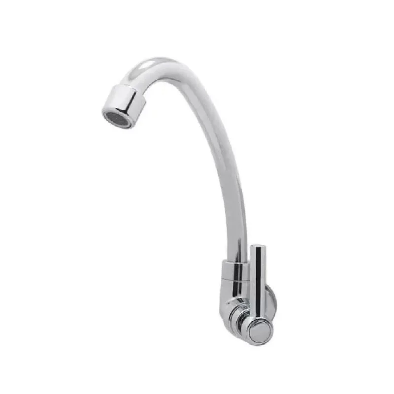 Torneira de Cozinha de Parede C29 60034 Bica Móvel Abs Acabamento Cromado Prata Bognar