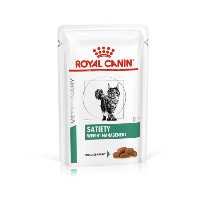 Ração Úmida Royal Canin Satiety Gatos Adultos - Royal Canin - Gatos