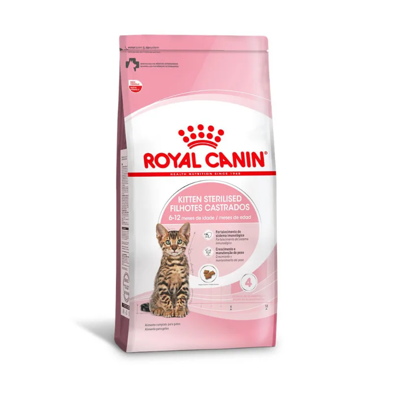 Ração Royal Canin Gatos Filhotes Castrados 4 kg - Royal Canin