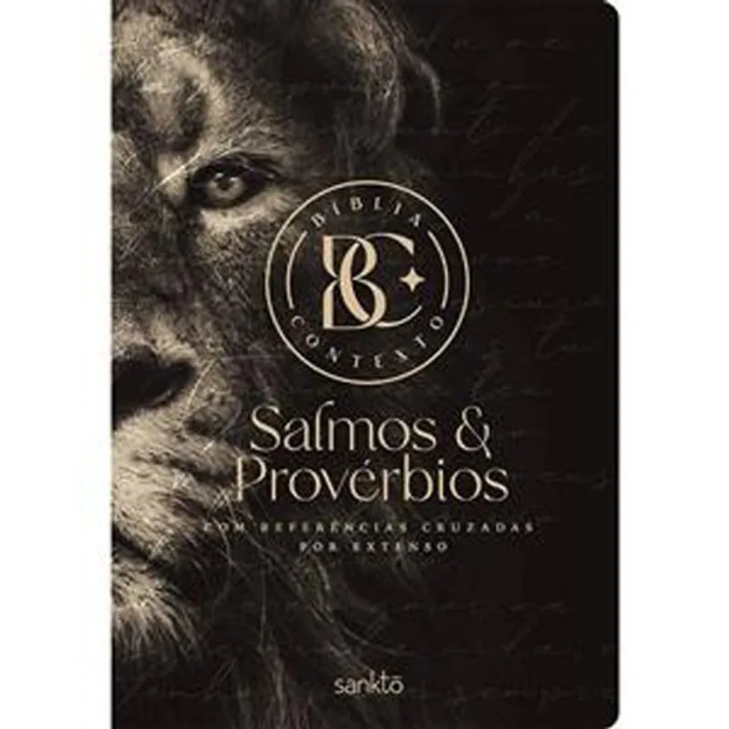 Livro Bíblia Contexto Nvt Salmos E Provérbios Leão Maquinar Ia Editorial (MP)