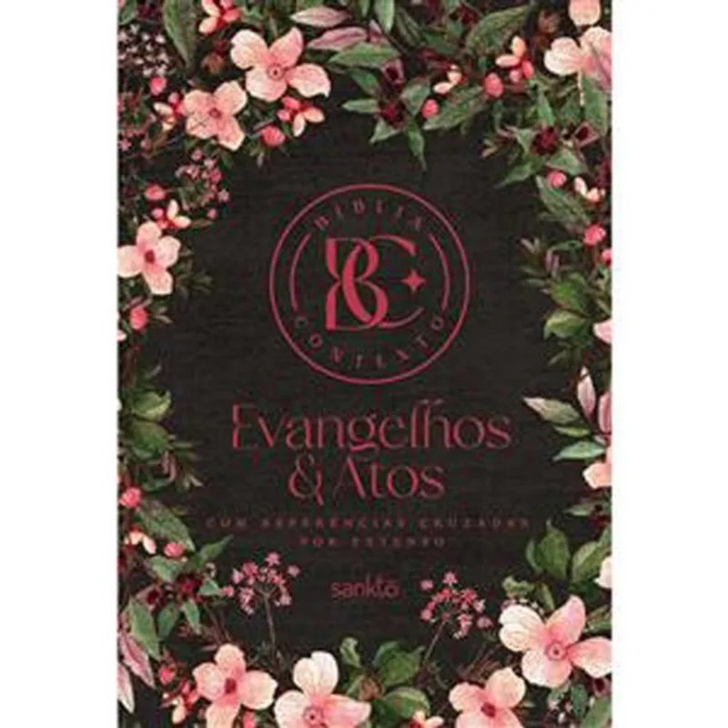 Livro Bíblia Contexto Nvt Floral Maquinaria Editorial (MP)