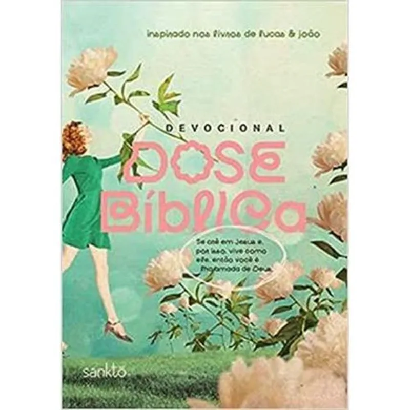 Livro Devocional Dose Bíblica Jardim Inspirado Nos Livros De Lucas & João Maquinaria Editorial (MP)
