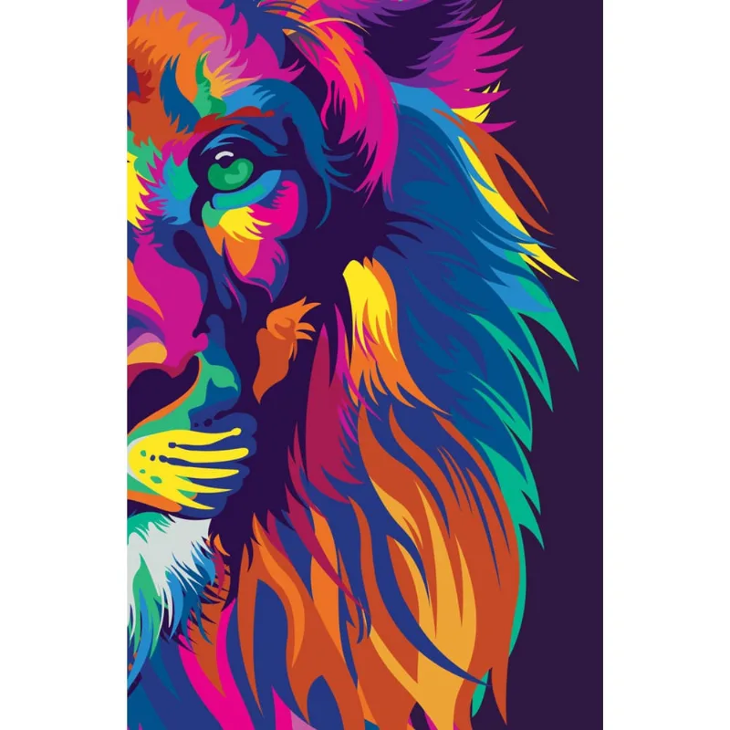 Nvt Pop Flex Lion Colors - Letra Normal