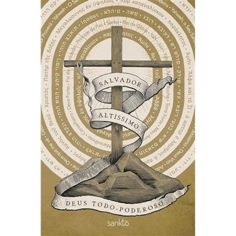Livro Bíblia Sagrada Nvt Nomes De Deus Cruz Maquinaria Edit Orial (MP)