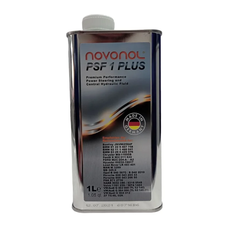 Óleo De Direção Eletro E Hidráulica Psf 1 Plus Novonol 1l