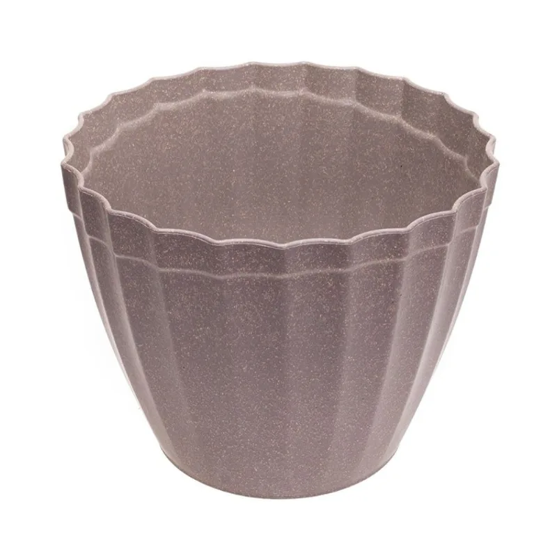 Vaso Plissado M Cinza Petra