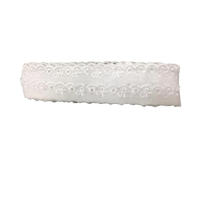 BORDADO INGLES 2,5CM CTL-017 COR 101 BRANCO