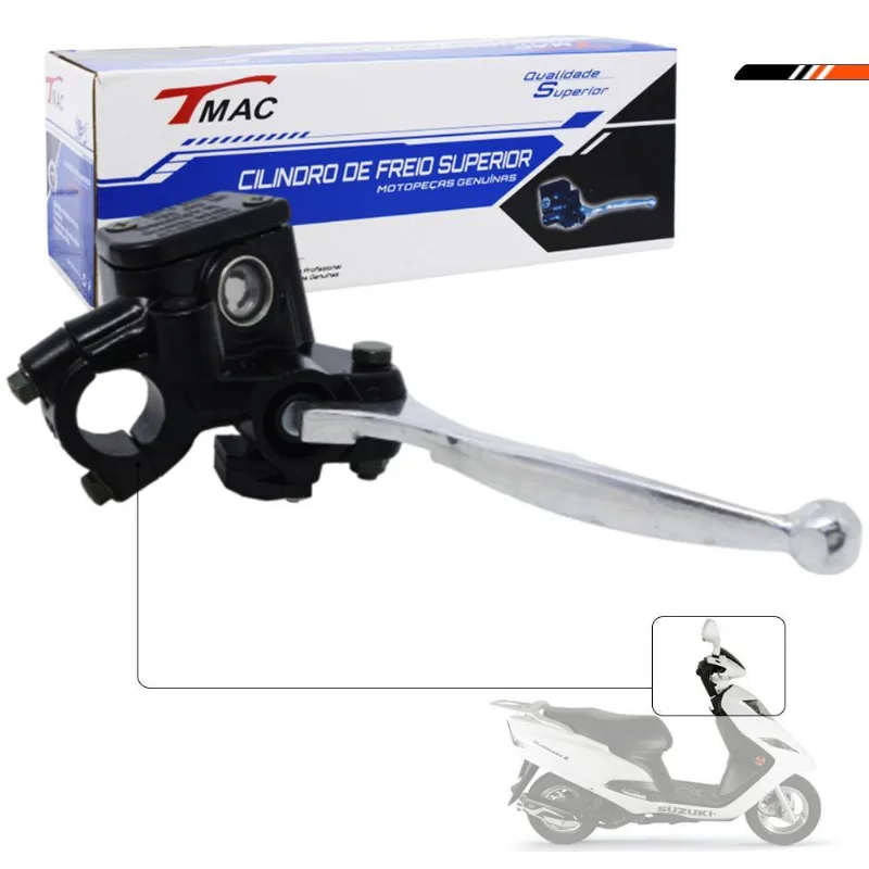 Burrinho Freio Burgman 125i 12 A 19 Cilindro Mestre T-mac
