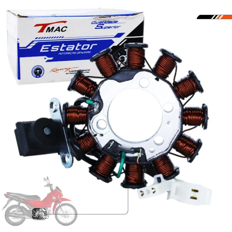 Estator Magneto Pop 110i 2016 A 2024 T-mac