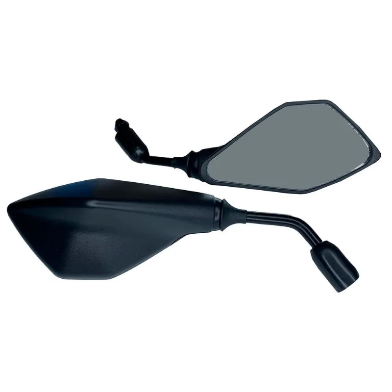 Retrovisor TMAC Modelo Kawasaki Z400 5 Pontas Haste Fixa Mini Moto Yamaha Par (MP)