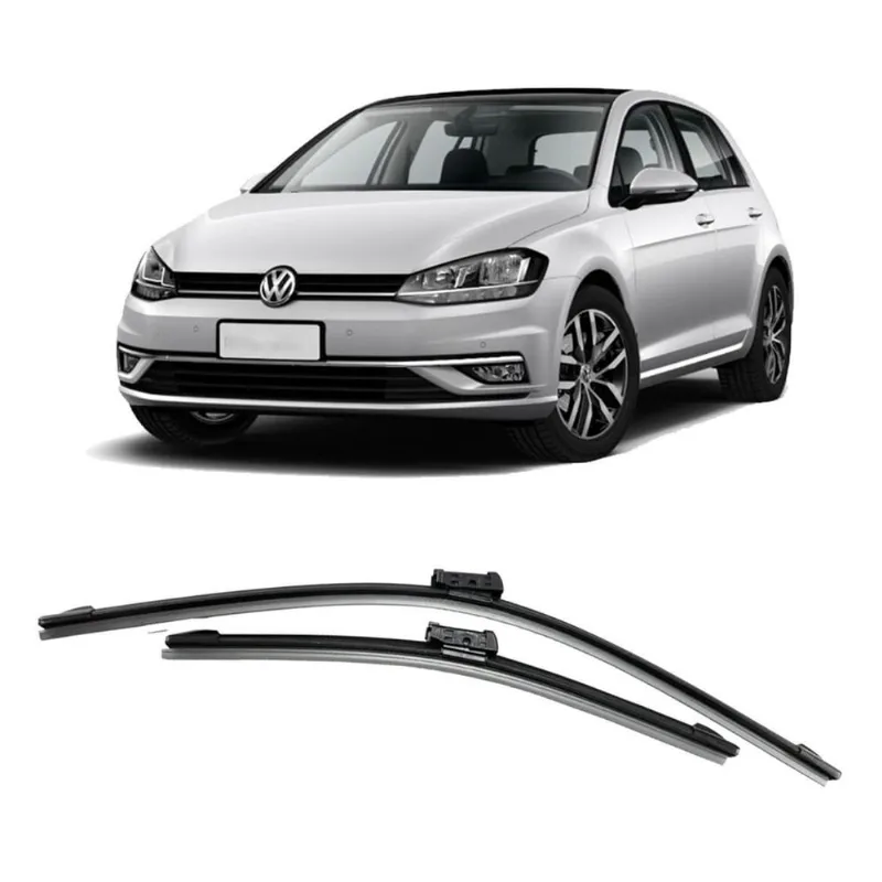 Par Palheta Limpa Parabrisa Dianteira Vw Golf G7 2014 A 2019