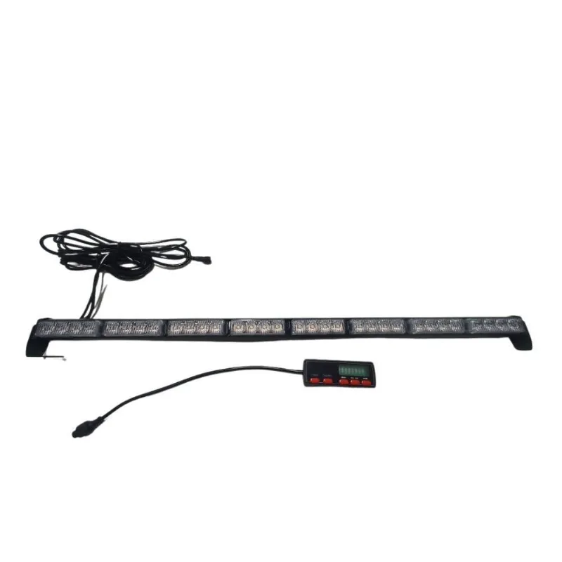 Barra Sinalizadora/Giroflex Led Ambar 12/24v Tipo Régua
