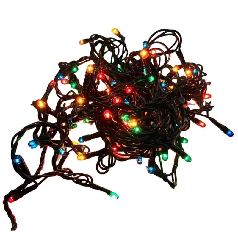 Pisca Pisca Luz De Natal 100 Lâmpadas 4,2M Colorido 127V