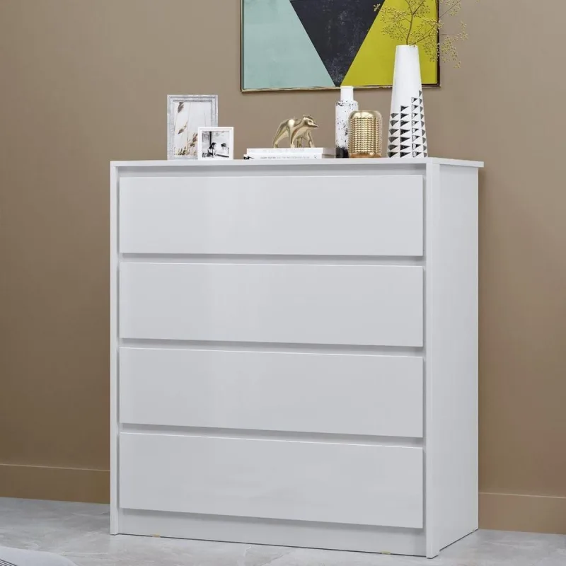 Cômoda Para Quarto 4 Gavetas - Carla Branco - OUTRAS - Móveis
