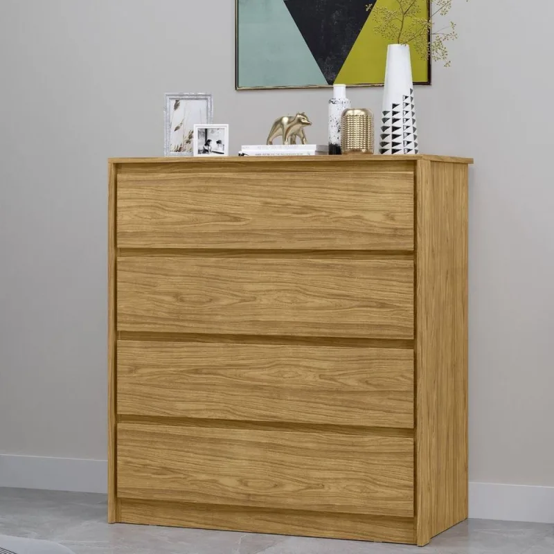 Cômoda Para Quarto 4 Gavetas - Carla Marrocos - OUTRAS - Móveis