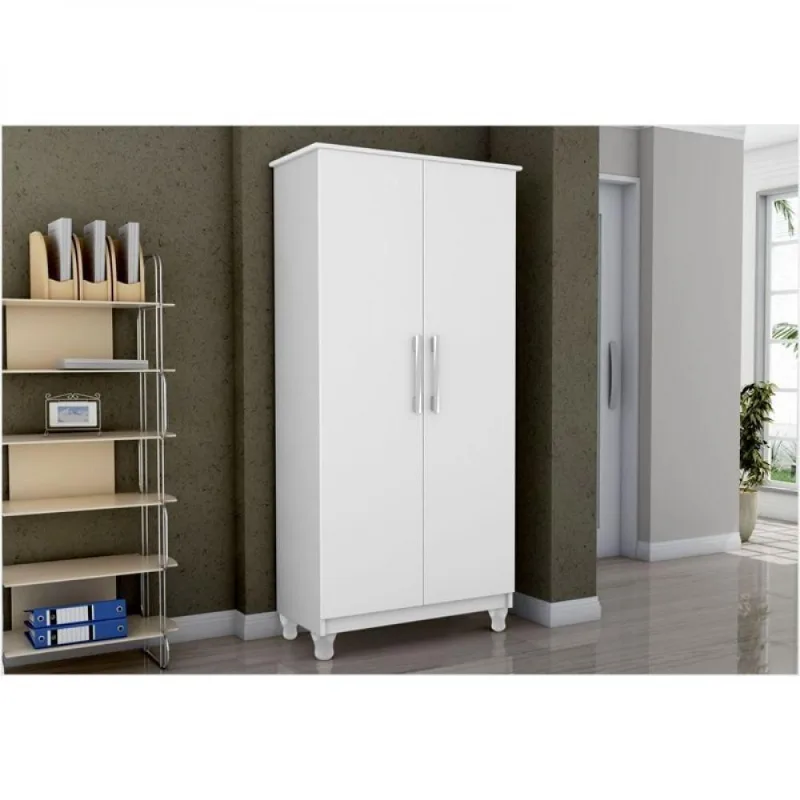 Armário Multiuso 02 Portas Berlim Branco