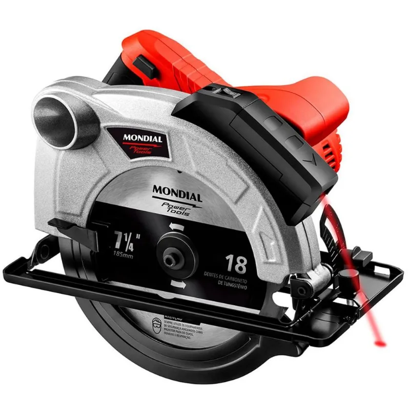 Serra Circular Mondial FSC-03 127v 1500w Vermelho 62263