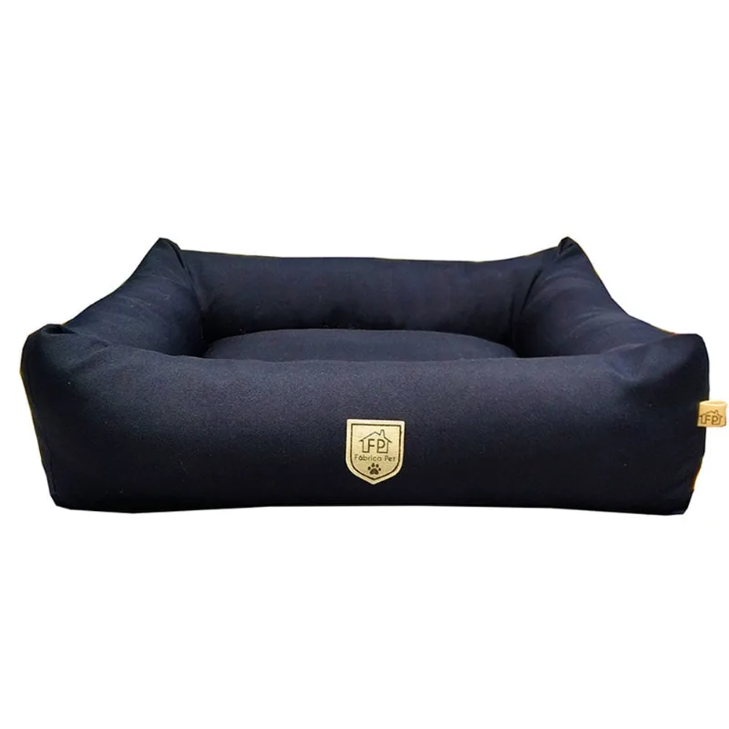 Cama Retangular Fábrica Pet Azul GG - Fabrica Pet