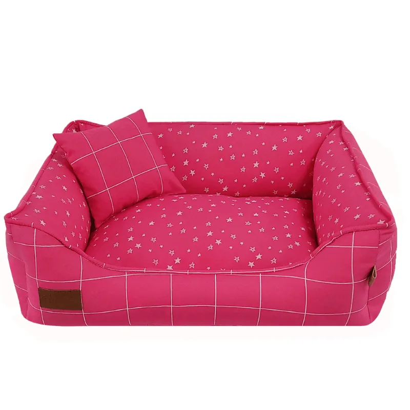 Cama Risca Star Fábrica Pet Rosa G
