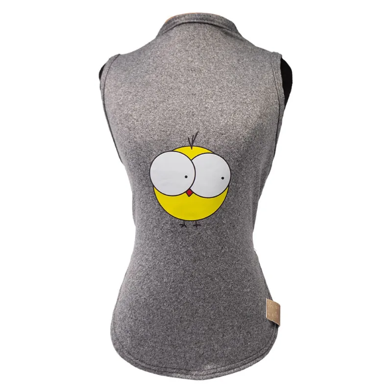 Regata Pintinho Cinza Fábrica Pet P - Fabrica Pet