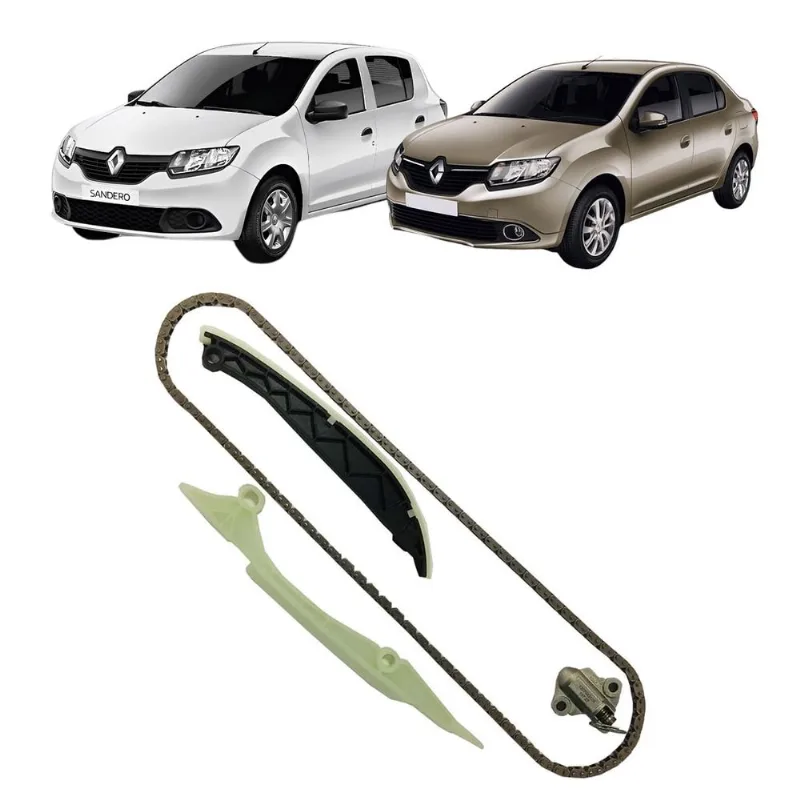 Kit De Corrente Parcial Da Distribuição Renault Sandero E Logan 1.0 12v 2016 Em Diante