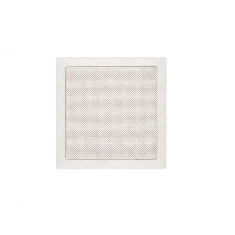 Arandela Quadrada Branca 6 Polegadas S/ Alto Falante P/ Teto Gesso