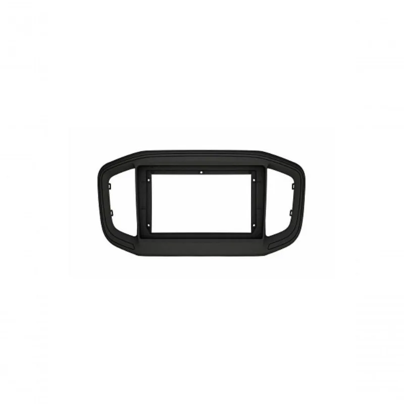 Moldura Fiamon 9" Fiat Strada 2021 Preto Fosco