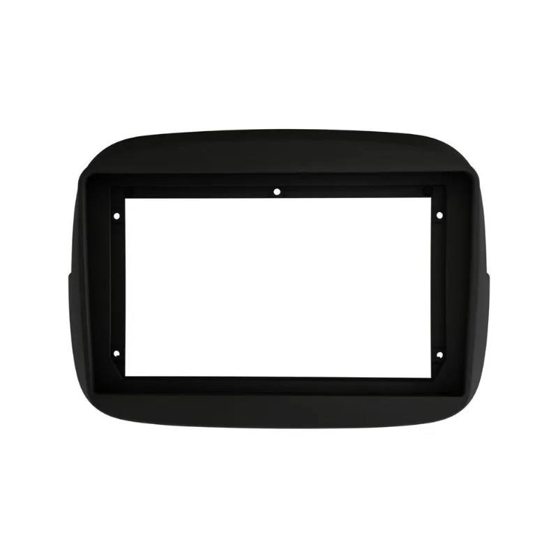 Moldura 9 Pol Fiat Mobi - Preto - Padrão Chinês