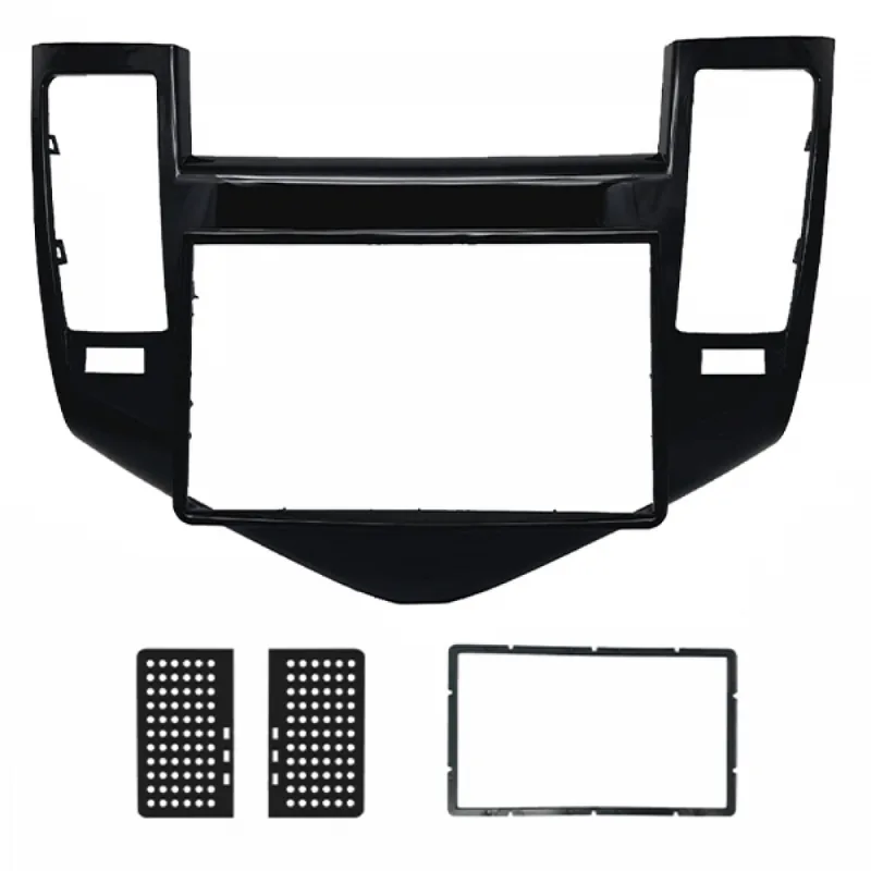 Moldura 2 Din Gm Cruze - Black Piano - Fiamon