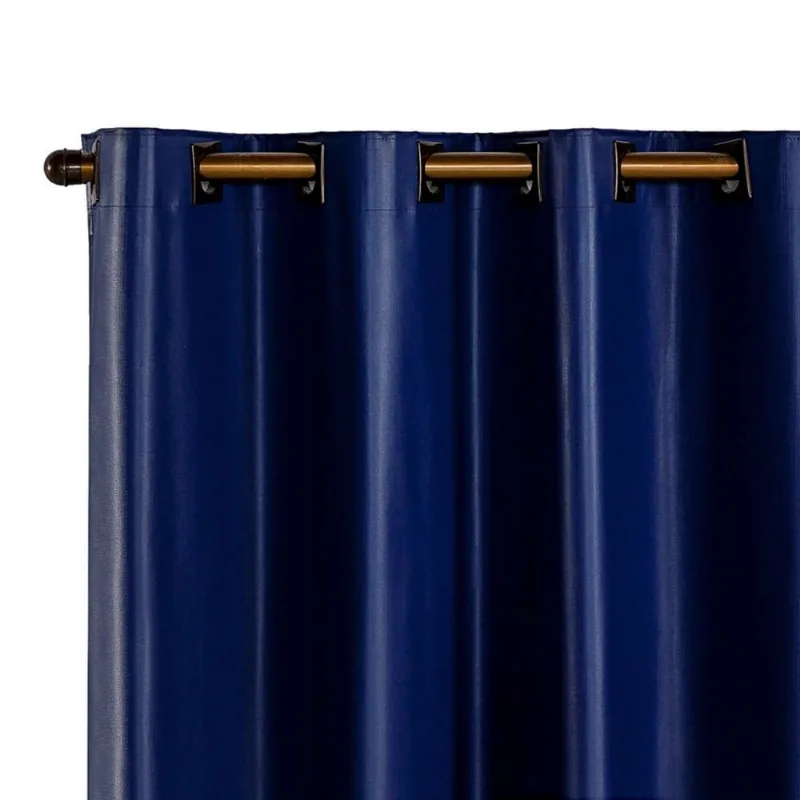 Cortina 2,80m X 1,60m Sala Quarto Blackout 100% Corta Luz pvc - Marinho