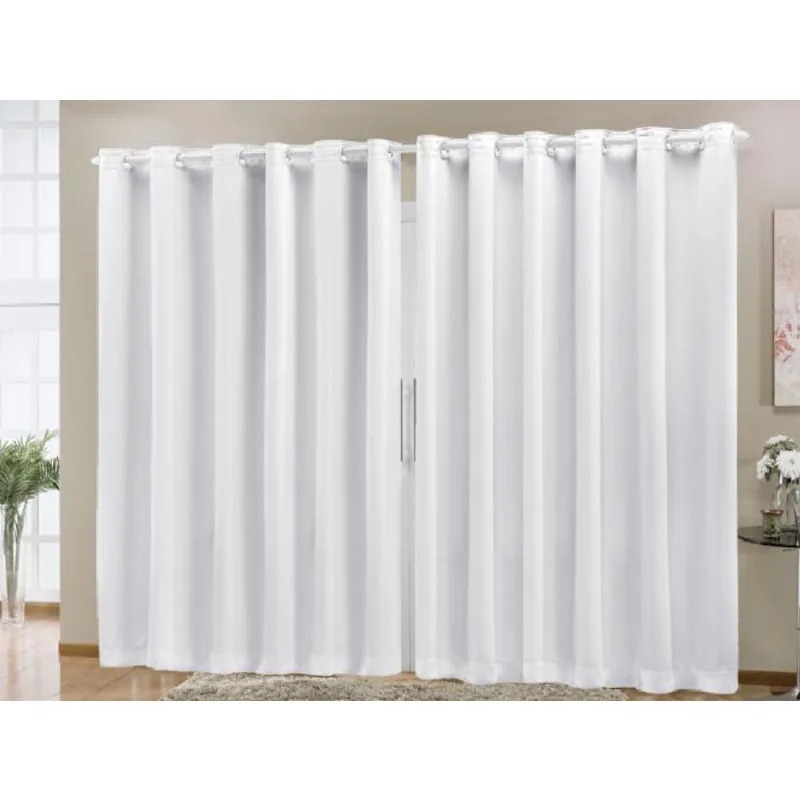 Cortina Blackout Em Tecido Prime 4,00 M X 2,70 M - Branco