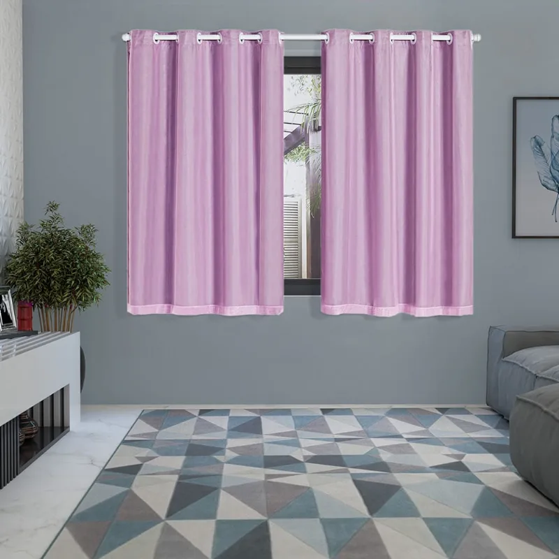 Cortina 2,80m x 1,60m Blackout pvc Prata c/ Voil Sala Quarto