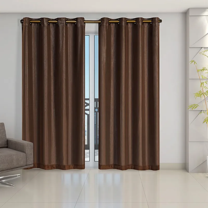 Cortina 2,80m x 2,30m Blackout pvc Prata c/ Voil Sala Quarto