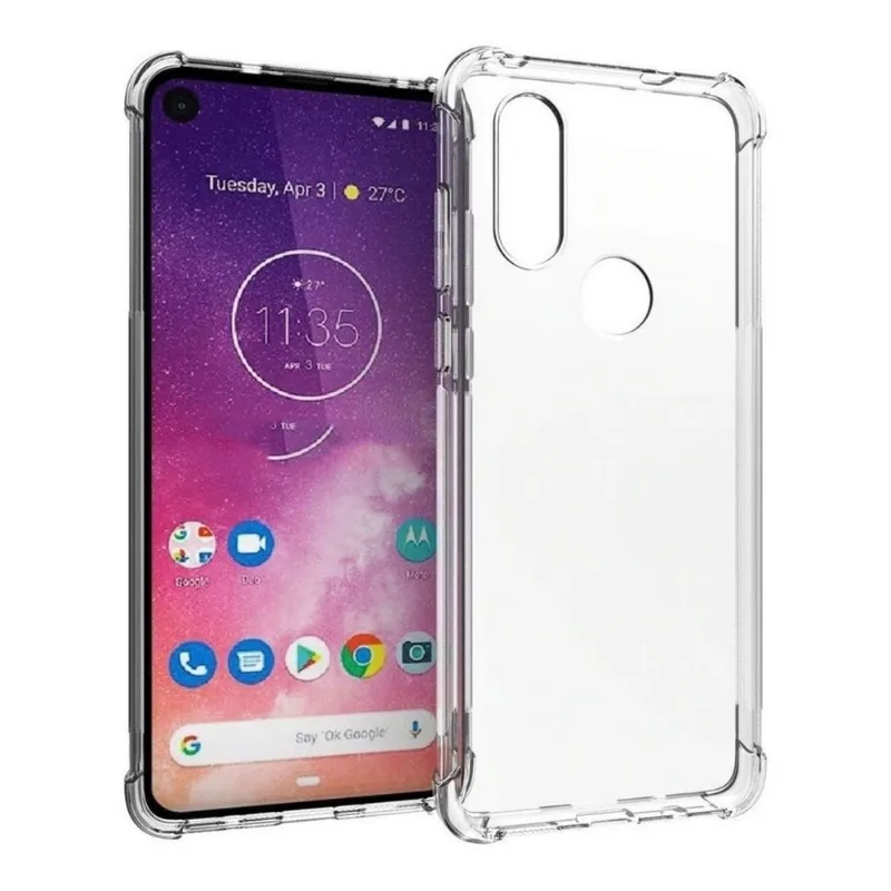 Capa Capinha Anti Shock Transparente Moto One Vision