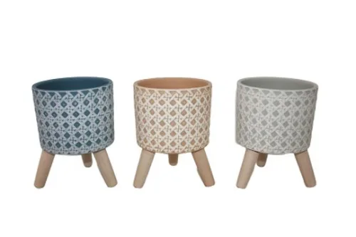 CACHEPOT CASAMBIENTE PE TERRACOTA 12 X 12 X 10 C - CASAMBIENTE