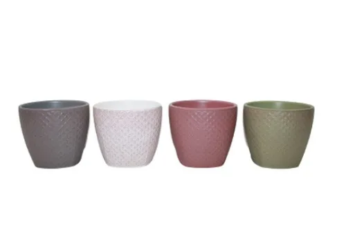 CACHEPOT CASAMBIENTE COLORS 14 X 14 X 12 CM - CASAMBIENTE