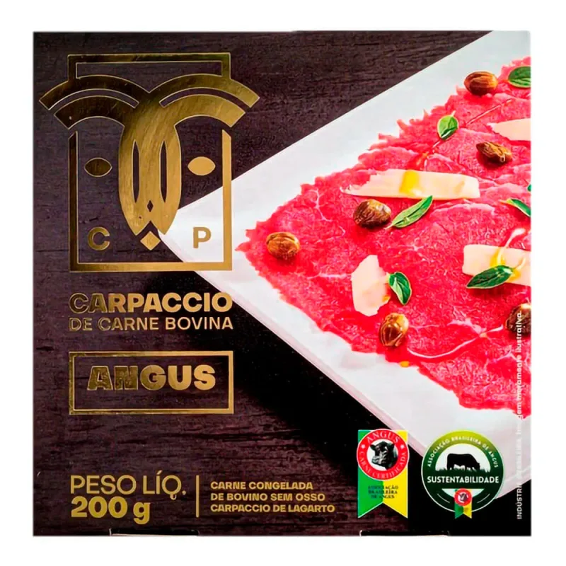 Carpaccio Bovino Carapreta 200g - Carapreta