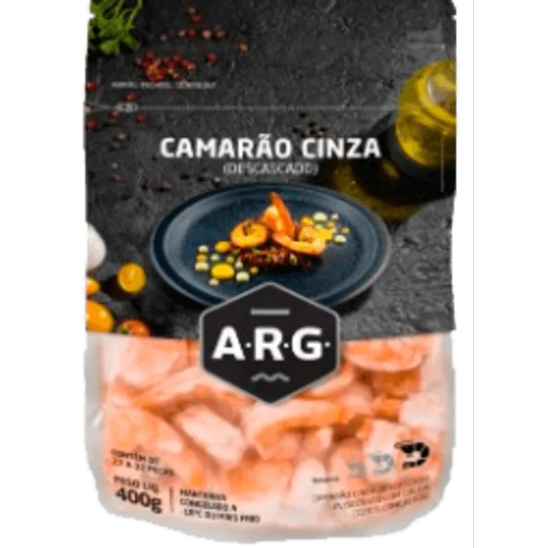 Camarão CINZ A.R.G 400G
