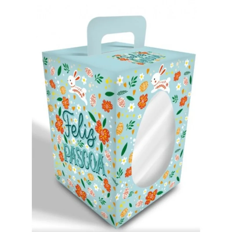 Caixa Maleta Ovo Páscoa das Flores 250g a 350g Duster