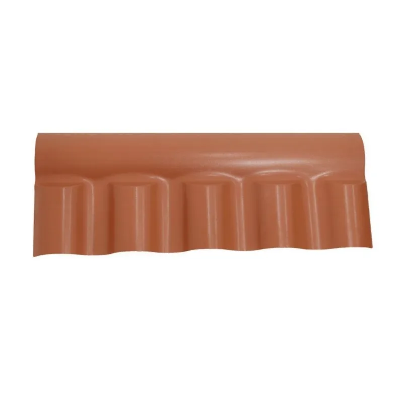 Cumeeira Central Plan PVC Articulada Marrom 86x35cm Cersan Cumeeira Central Plan PVC Articulada 86x35cm Cersan - CERSAN