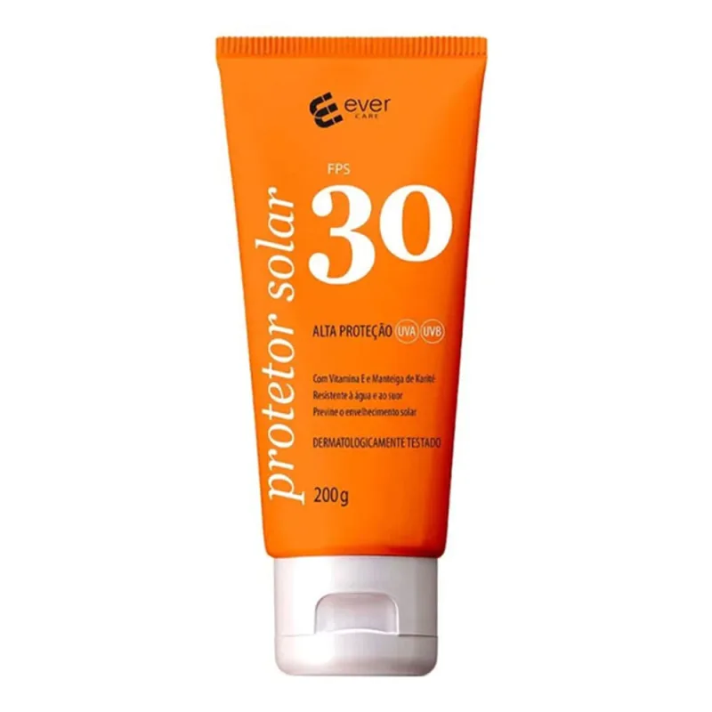Protetor Solar Corporal Ever Care Fps30 200g - Ever Care