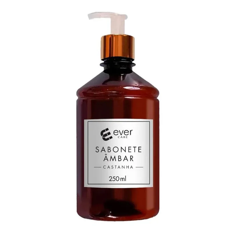 Sabonete Líquido Ever Care Âmbar Castanha 250ml