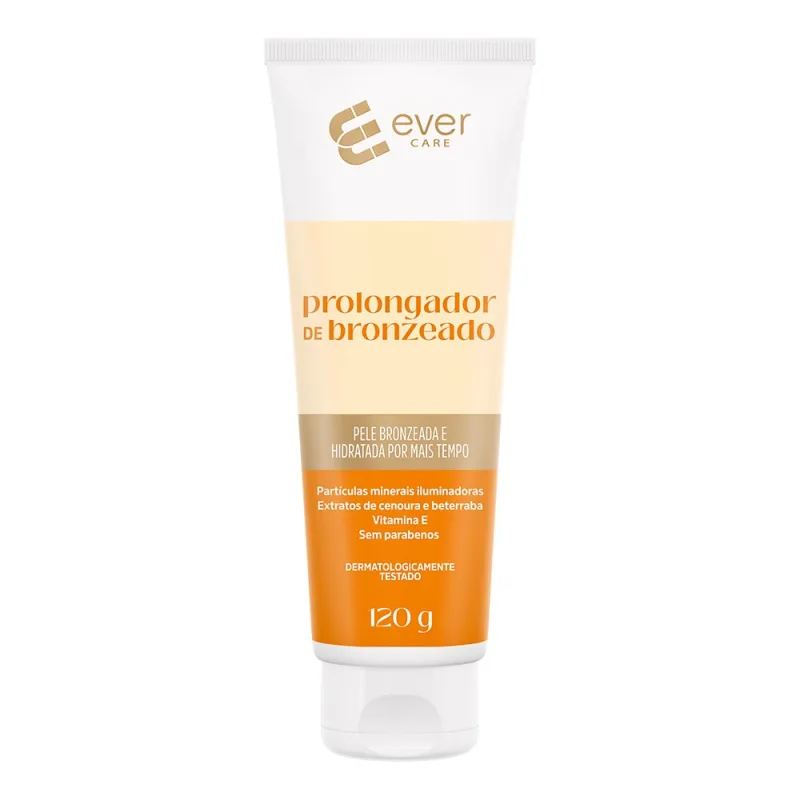 Loção Prolongadora Do Bronzeado Ever Care 120g - Ever Care