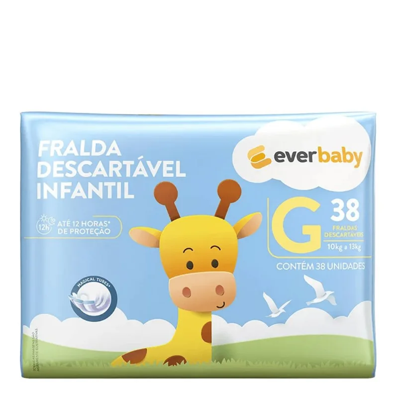 Fralda Ever Baby G 38 Unidades